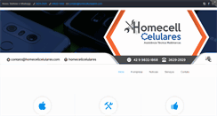 Desktop Screenshot of homecellcelulares.com